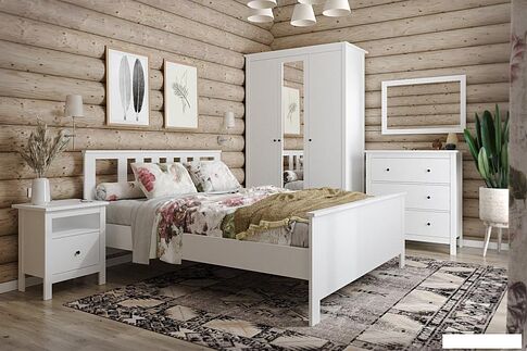 Комод Mio Tesoro Сага 3 ящика 2.08.02.020.1 (белый)