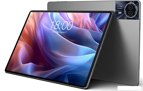 Планшет Teclast T65 Max 8GB/256GB LTE (серый, с чехлом)