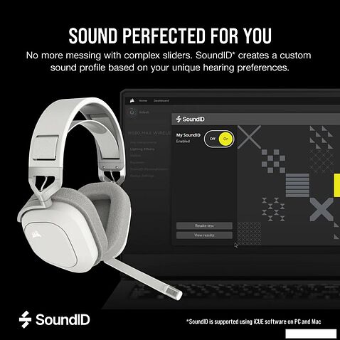 Наушники Corsair HS80 Max (белый)