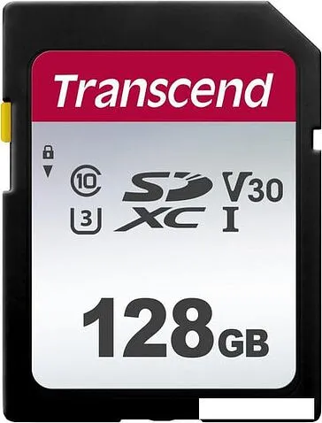 Карта памяти Transcend SDXC 300S 128GB