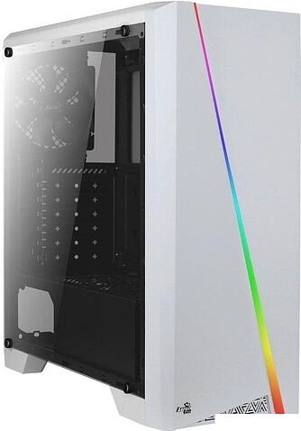 Корпус AeroCool Cylon Tempered Glass (белый)
