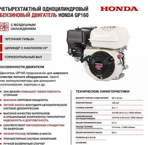 Бензиновый генератор HND GE2200PL