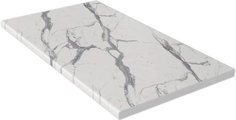 Кухонный модуль Интерлиния Мила Пластик 3.6 (шторм/шторм/белый гранит)