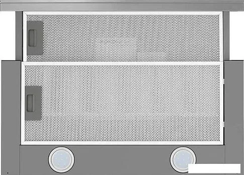 Кухонная вытяжка MAUNFELD VSQ 60 (нержавеющая сталь/белое стекло)