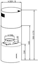 Кухонная вытяжка HOMSair Art 1050IS 35 (белый) Кухонная вытяжка HOMSair Art 1050IS 35 (белый)