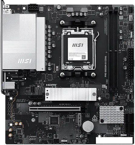 Материнская плата MSI Pro B850M-B Gen4
