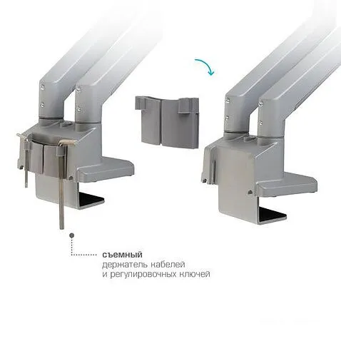 Кронштейн Arm Media LCD-T36 (серебристый)