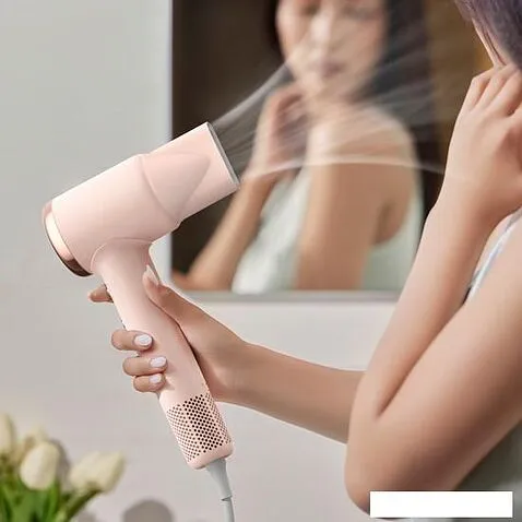 Фен Deerma DEM-CF50W (розовый)