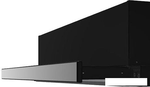 Кухонная вытяжка Elikor Интегра Glass 60П-400-В2Л (черный/черное стекло)