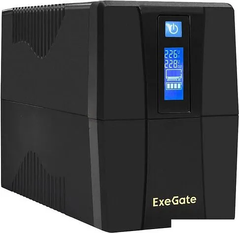 Источник бесперебойного питания ExeGate Power Smart ULB-650.LCD.AVR.4C13 EX292771RUS