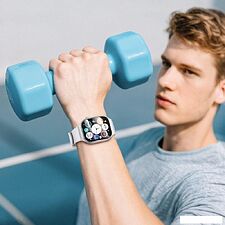 Умные часы Hoco Y33 (серебристый) Умные часы Hoco Y33 (серебристый)