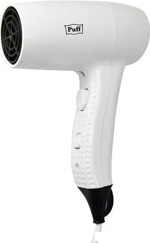 Сушилка для волос Puff 1202B (белый, с доп. розеткой)
