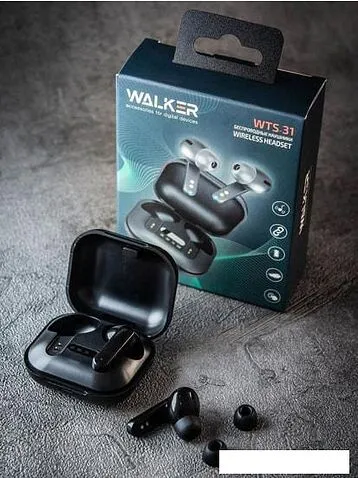 Наушники Walker WTS-31 (черный)