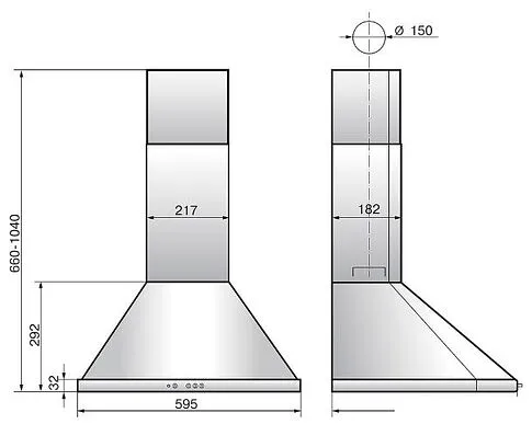 Кухонная вытяжка Elikor Сигма 60П-650-К3Д 942264 (антрацит/бронза)
