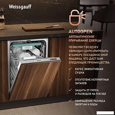 Встраиваемая посудомоечная машина Weissgauff BDW 4140 D (модификация 2025 года) Встраиваемая посудомоечная машина Weissgauff BDW 4140 D (модификация 2025 года)