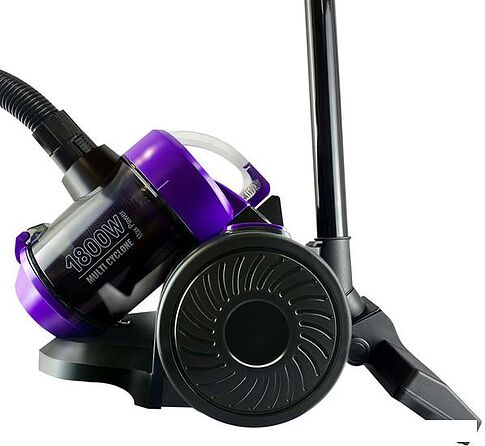 Пылесос Ginzzu VS427 (черный/фиолетовый)