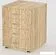 Тумба Seven Dreams SD-253 выкатная 4 ящика (дуб сонома)