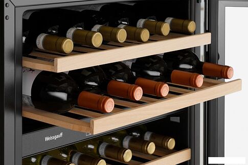 Винный шкаф Weissgauff WWC-46 DB DualZone