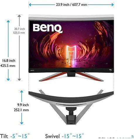 Монитор BenQ Mobiuz EX2710R