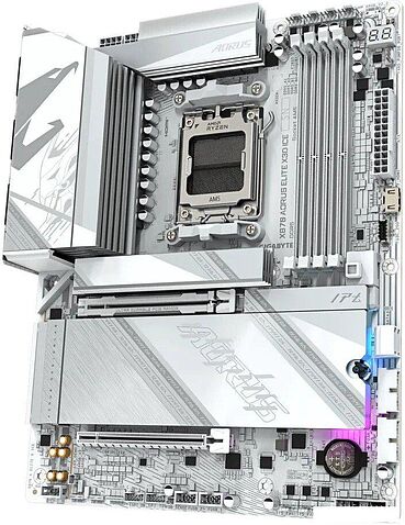 Материнская плата Gigabyte X870 Aorus Elite X3D Ice