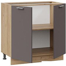 Шкаф напольный Трия Габриэлла 1Н8 (дуб крафт золотой/муссон)