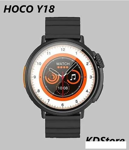 Умные часы Hoco Y18 (черный)