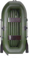 Гребная лодка Муссон В-270 НД (зеленый)