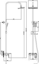 Душевая система  Diadonna Д80-335116