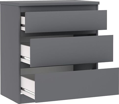 Комод Mio Tesoro Кастор 3 ящика 2.03.02.060.4 (серый)