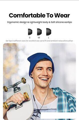 Наушники Ugreen EP103 3.5 мм