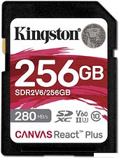Карта памяти Kingston Canvas React Plus V60 SDXC 256GB