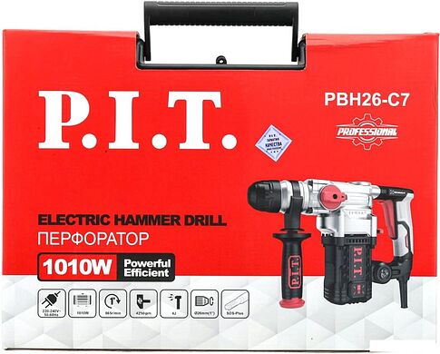 Перфоратор P.I.T. PBH26-C7 (кейс)
