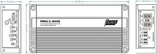Автомобильный усилитель AMP PRO 1.800