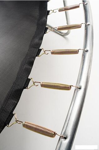 Батут Calviano Outside Master Smile 374 см - 12ft (внешняя сетка, с лестницей)