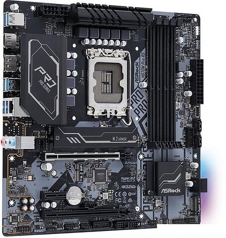 Материнская плата ASRock H670M Pro RS