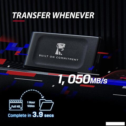 Внешний накопитель Kingston XS1000 1TB SXS1000/1000GA