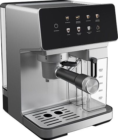 Рожковая кофеварка Weissgauff WCM-355 DBx Automatic Cappuccino ColorTouch