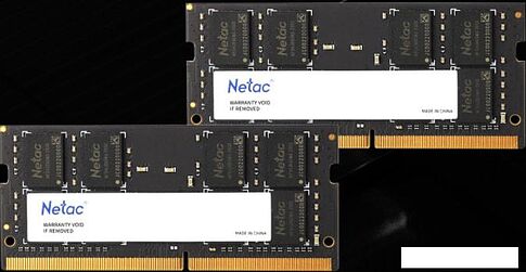 Оперативная память Netac Basic 8GB DDR4 SODIMM PC4-21300 NTBSD4N26SP-08