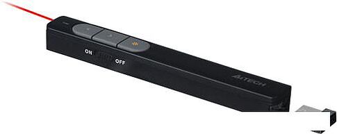 Пульт ДУ A4Tech Wireless Laser Pen LP15 (черный)