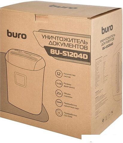 Шредер Buro Office BU-S1204D