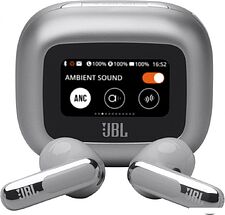 Наушники JBL Live Flex 3 (серебристый)