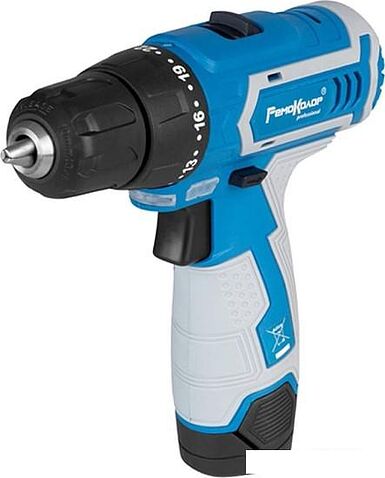 Дрель-шуруповерт Remocolor ДША-12-2 95-2-032 (с 2-мя АКБ, кейс)