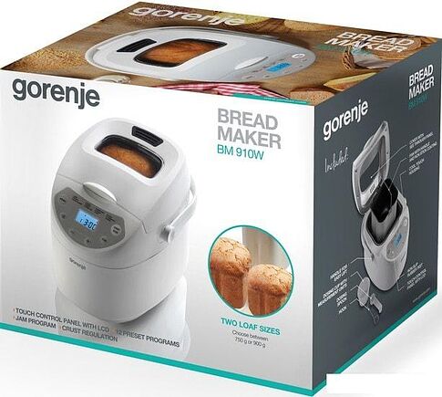 Хлебопечка Gorenje BM910W