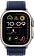 Умные часы Apple Watch Ultra 2 LTE 49 мм (титановый корпус, титановый/синий, нейлоновый ремешок M/L)