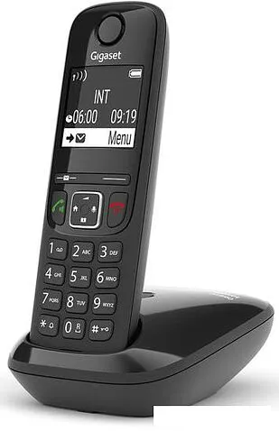 Радиотелефон Gigaset AS690 (черный)