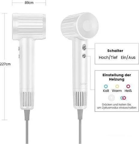 Фен Laifen Retro White