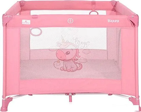 Игровой манеж Lorelli Game Zone Happy (rose velvet unicorn)