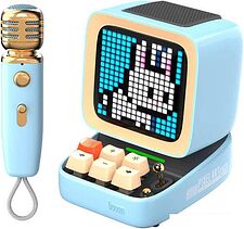 Беспроводная колонка Divoom Ditoo-Mic (голубой) Беспроводная колонка Divoom Ditoo-Mic (голубой)