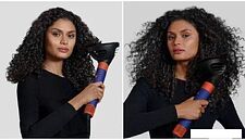 Фен-стайлер Dyson Airwrap Complete Long HS08 i.d. Diffuser (евровилка, яшмовая слива)