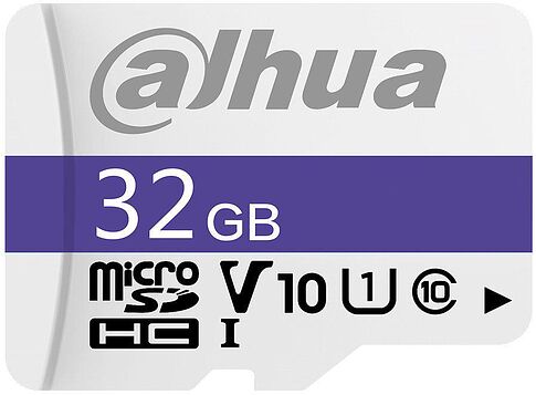 Карта памяти Dahua 32GB MicroSDHC C10/U3/V30 FAT32 DHI-TF-C100/32GB